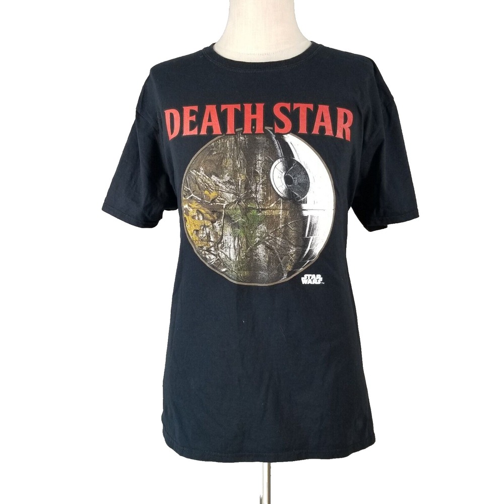 Dynasty Star Wars Death Star shirt mens XL extra large black short sleeve cotton